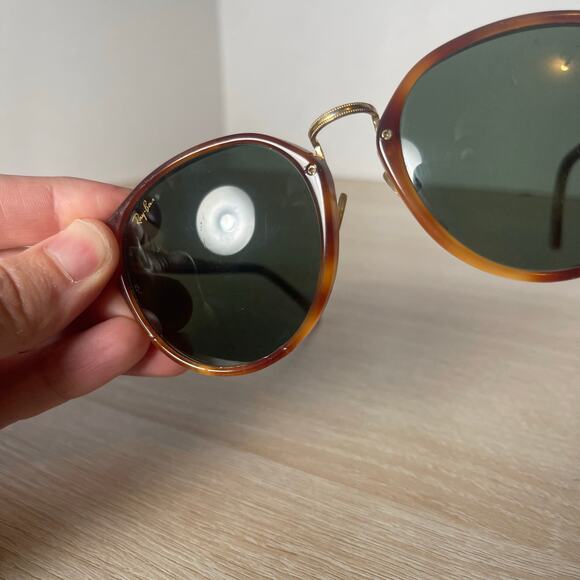 Vintage B&L Ray-Ban W1104 Traditional C Sunglasses Light Brown READ - Picture 12 of 15